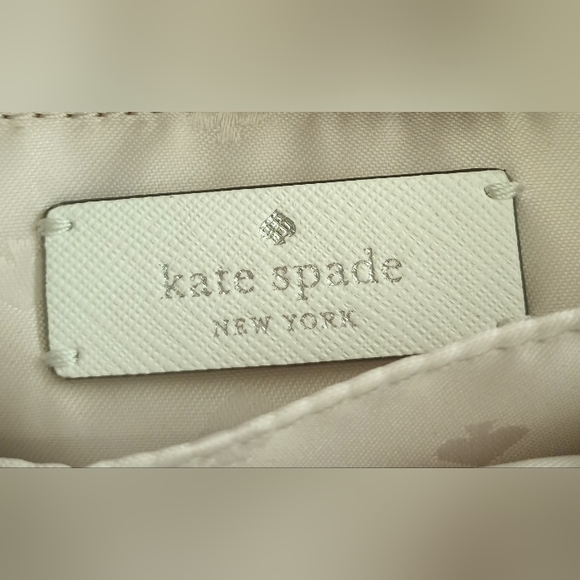 Kate Spade white leather handbag - Picture 2 of 3